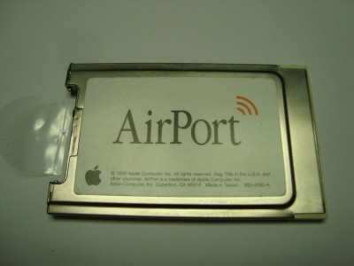 PCMCIA Wifi Apple AirPort 802.11b Wireless Card 630-2883